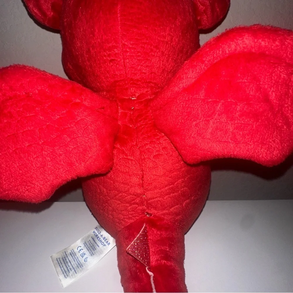 Build A Bear Magic Quest Red Dragon Ellie Plush Great Wolf Lodge Exclusive Plush - Picture 6 of 10
